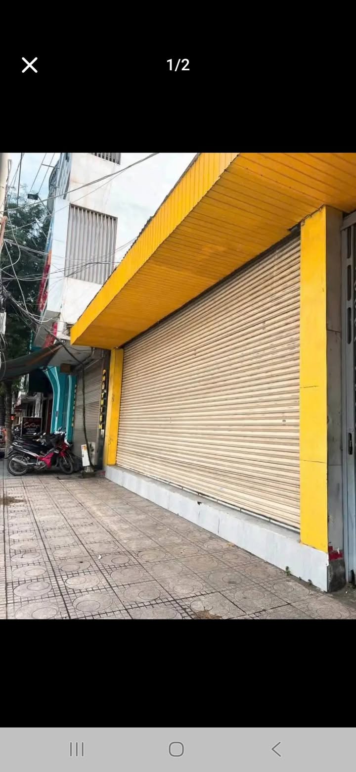 Cho thuê mặt bằng mặt tiền đường Thái Nguyên Nha Trang 97.5m² - Kinh doanh sầm uất!