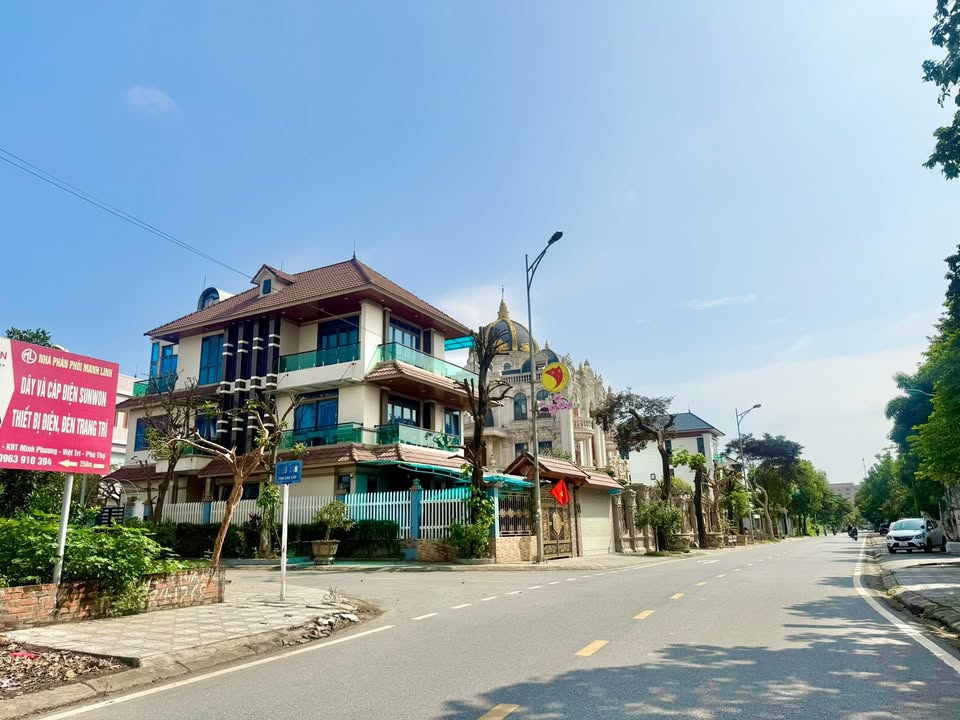 Đất lô góc Minh Phương, Việt Trì 95m² giá 5 tỷ - Kinh doanh đỉnh, view hồ thoáng!