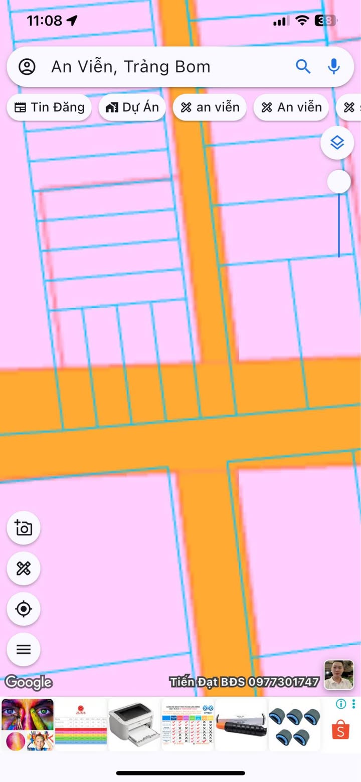 Đất hai mặt tiền xã An Viễn 117m² giá 1.6 tỷ - Cơ hội đầu tư tốt!