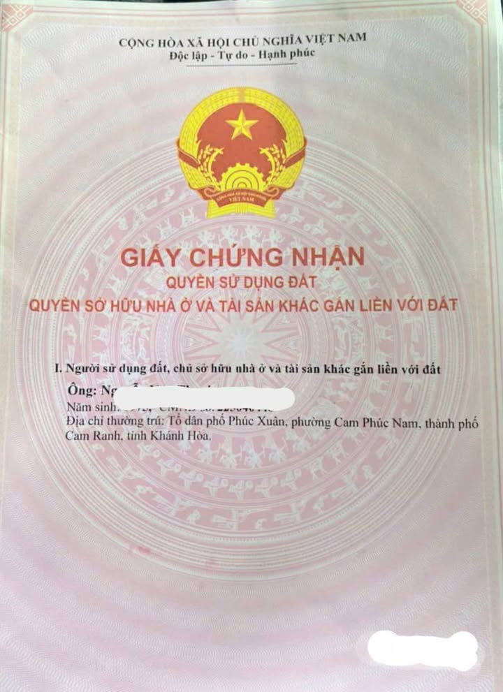 Lô đất Cam Phúc Nam 120m² giá thỏa thuận - Khu dân cư đông đúc!