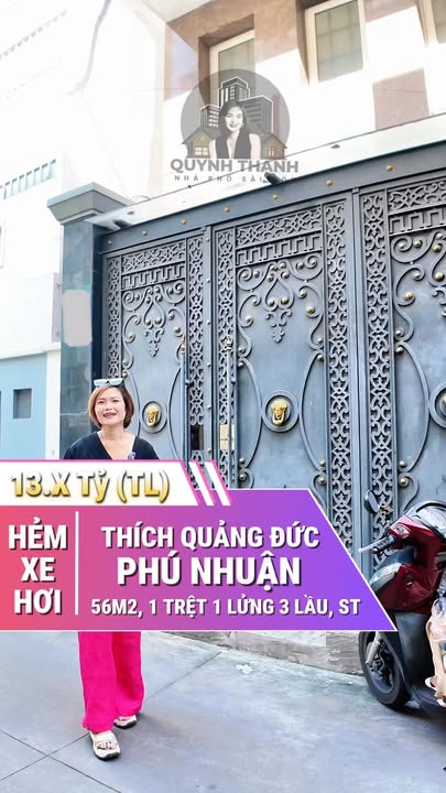 Nhà phố Thích Quảng Đức, Phú Nhuận 53m² giá 13 tỷ - Kết cấu vững chắc, hẻm xe tải