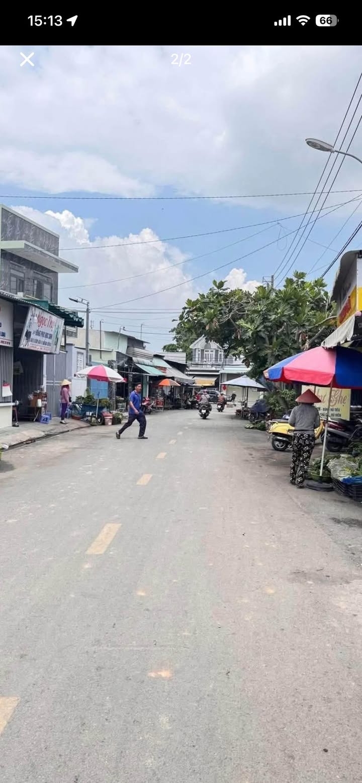 Đất Mặt Tiền Chợ Đông Thạnh, Hóc Môn 137.7m² giá 7.5 tỷ - Đầu tư kiếm lời ngay!