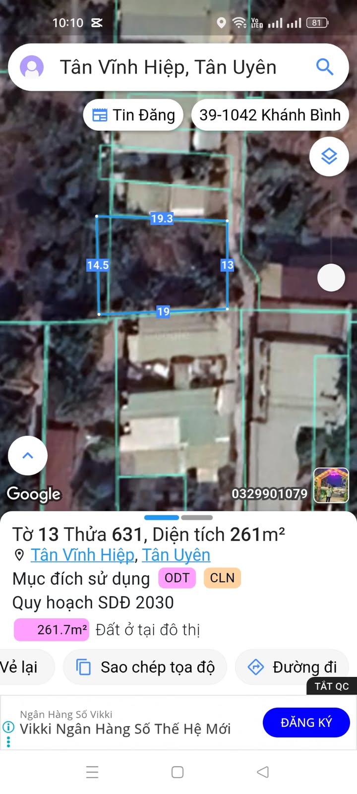 Đất nền Tân Vĩnh Hiệp 247m² giá 2 tỷ - Cơ hội đầu tư sinh lời!