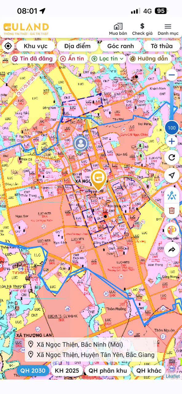 Đất nền Ngọc Thiện, Tân Yên 100m² chỉ 800 triệu - Sổ đỏ chính chủ, đầu tư sinh lời!