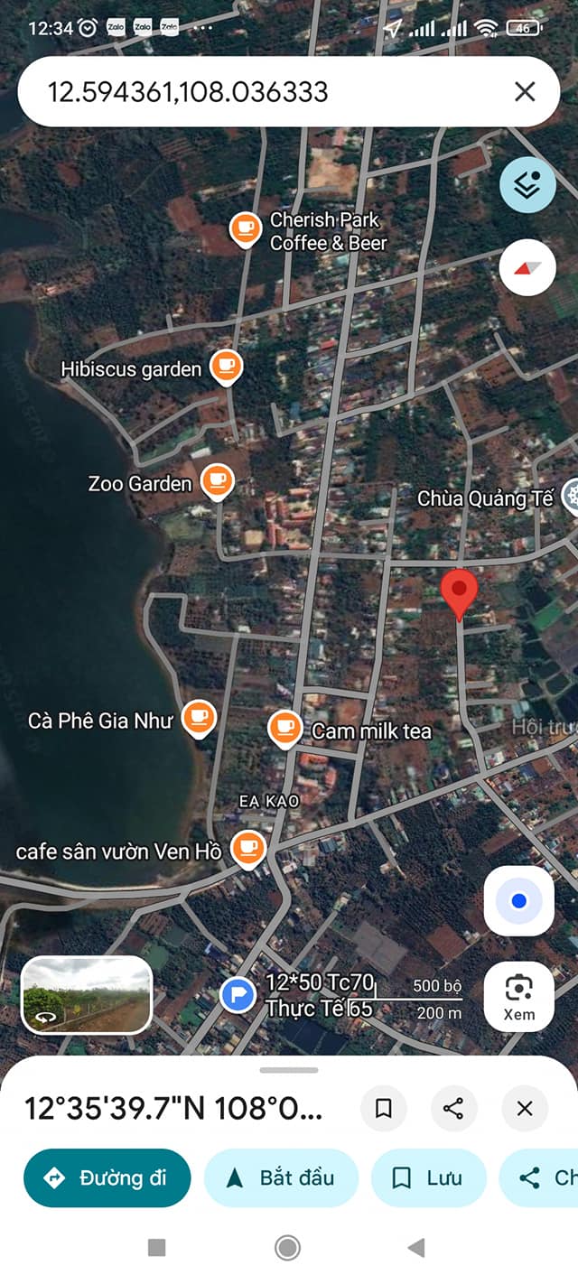 Đất nền mặt đường nhựa Ea Kao - Buôn Ma Thuột 350m² giá 1.75 tỷ - Sổ hồng chính chủ, thương lượng