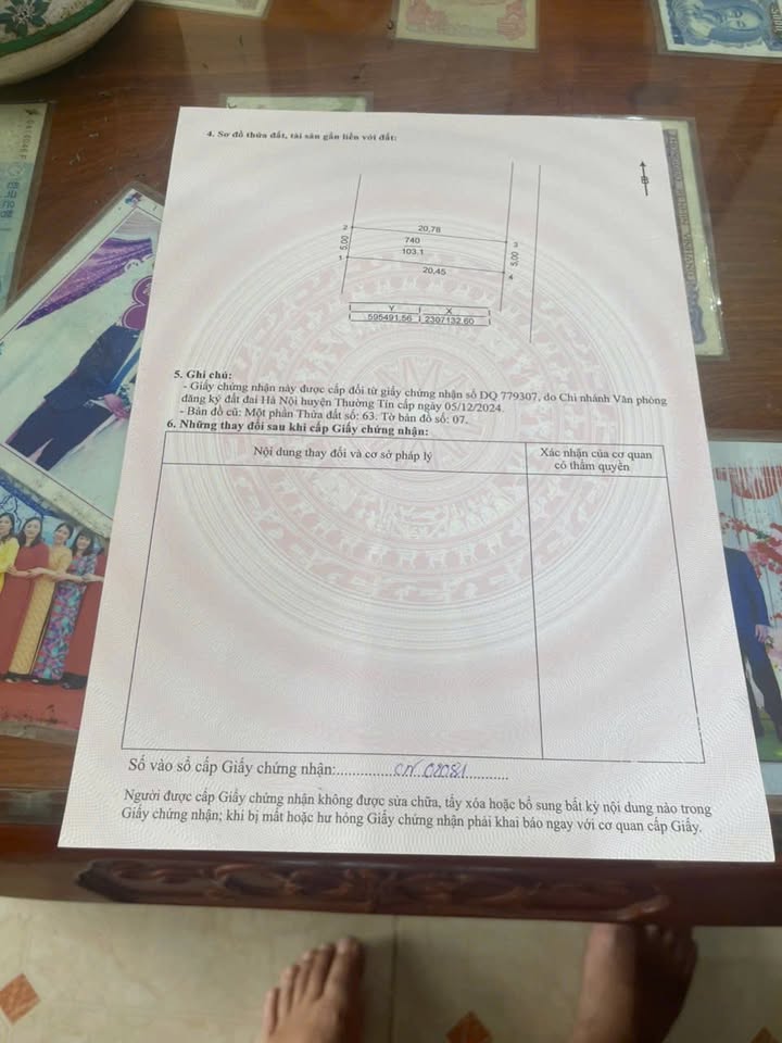 Đất nền Tự Nhiên Thường Tín 103m² giá 4.743 tỷ - Khu dân cư thân thiện, giao thông thuận lợi!