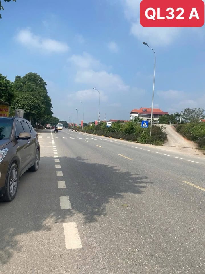 Đất thổ cư mặt tiền Quốc lộ 32a, Hương Nộn 171m² giá 3 tỷ - Đầu tư sinh lời cao!