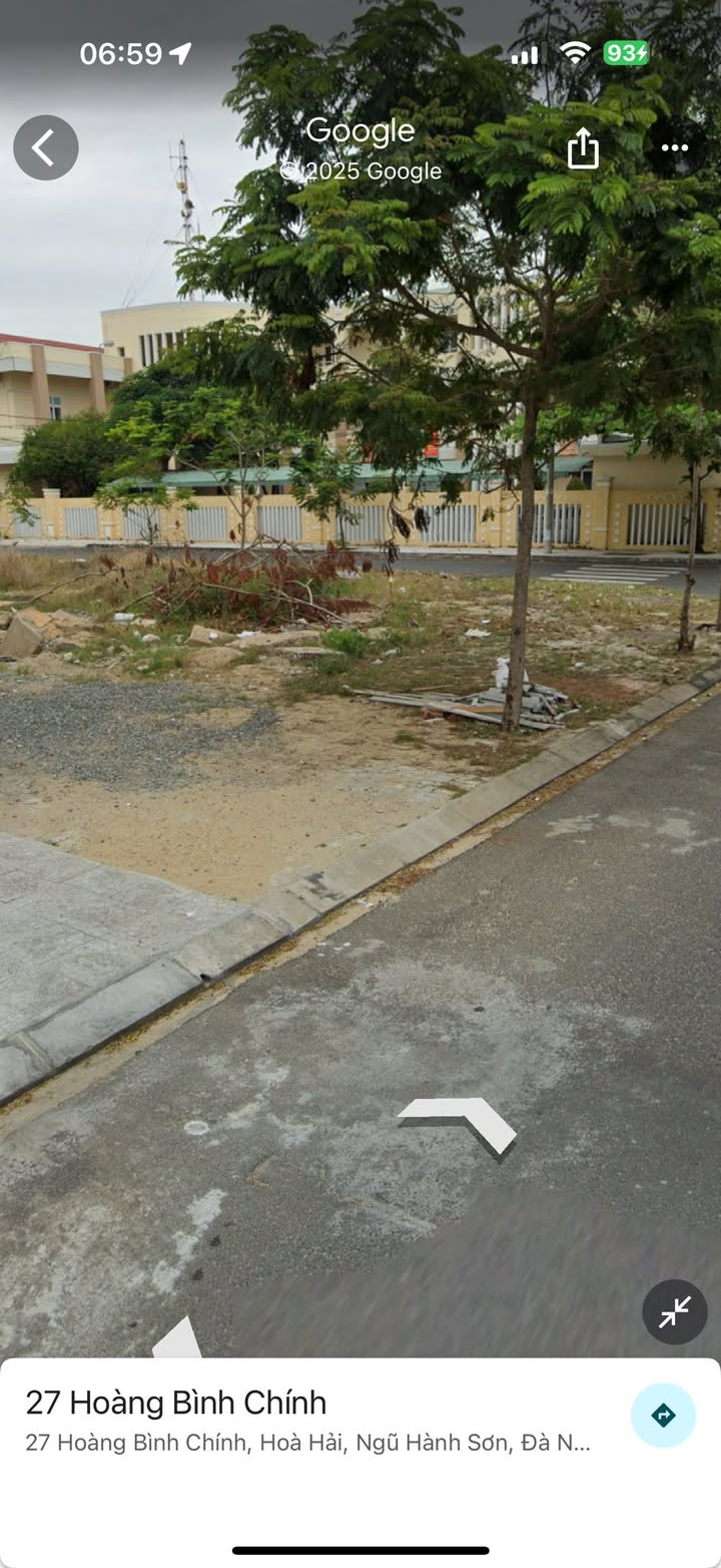 Đất nền lô góc Hoàng Bình Chính, Hòa Hải, Ngũ Hành Sơn 166.6m² giá 10 tỷ - Cơ hội đầu tư hiếm có!