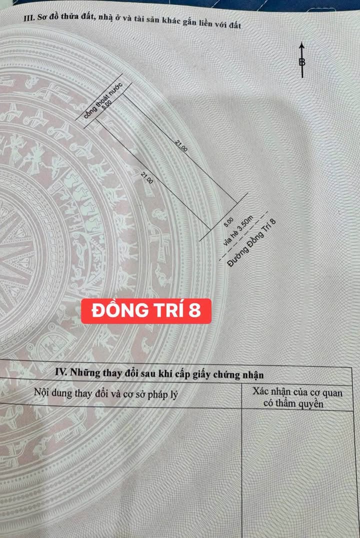 Đất mặt tiền đường Đồng Trí 8, Liên Chiểu 105m² - Pháp lý sổ đỏ chính chủ!