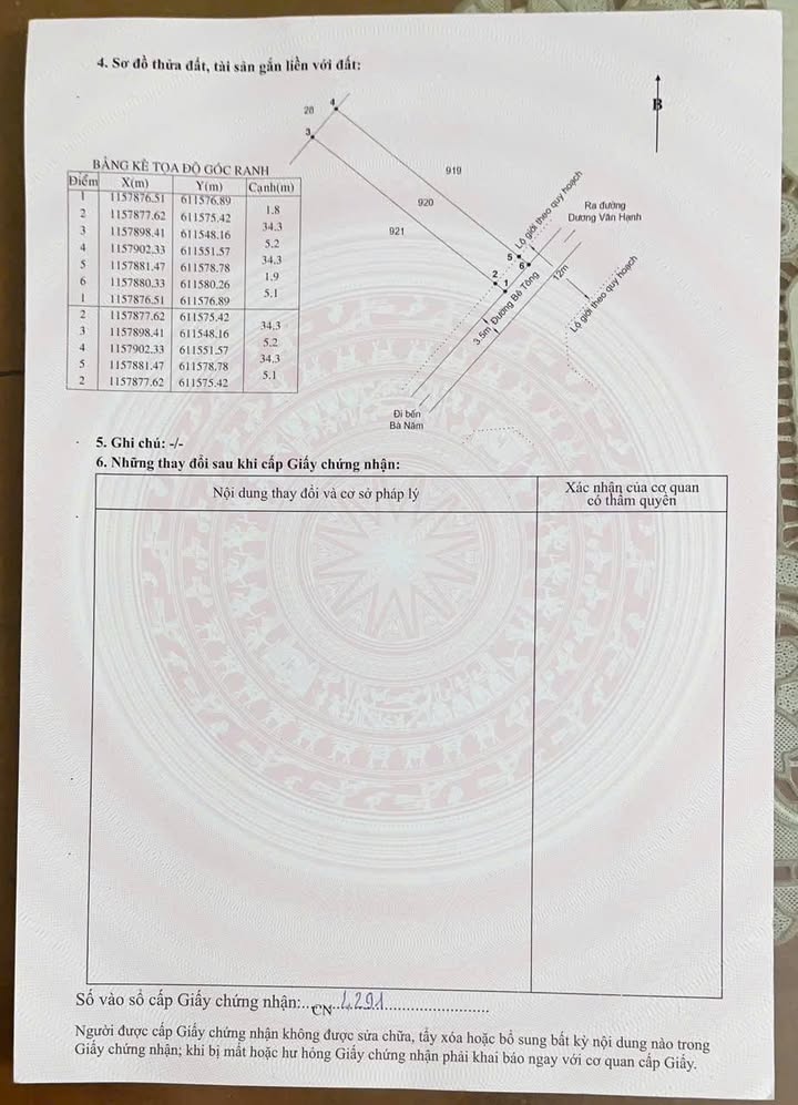 Đất thổ cư An Thới Đông Cần Giờ 185m² giá 2 tỷ - Đường xe hơi vào tận nơi!