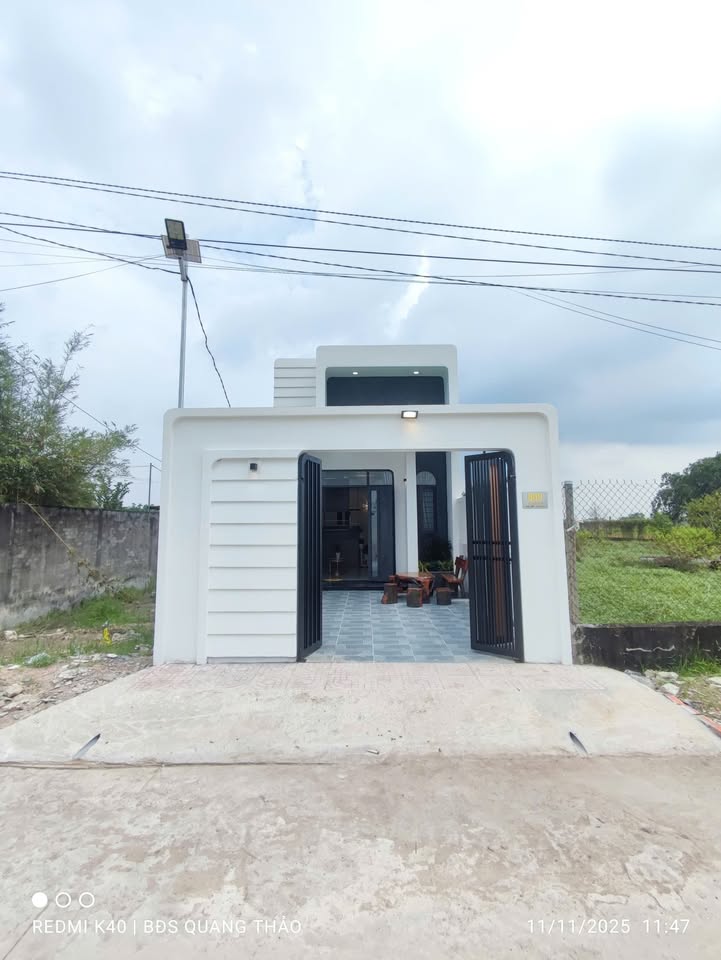 Nhà cấp 4 mới xây tại Mỹ Hạnh Tây, Đức Hòa - 125m² giá chỉ 1.95 tỷ!