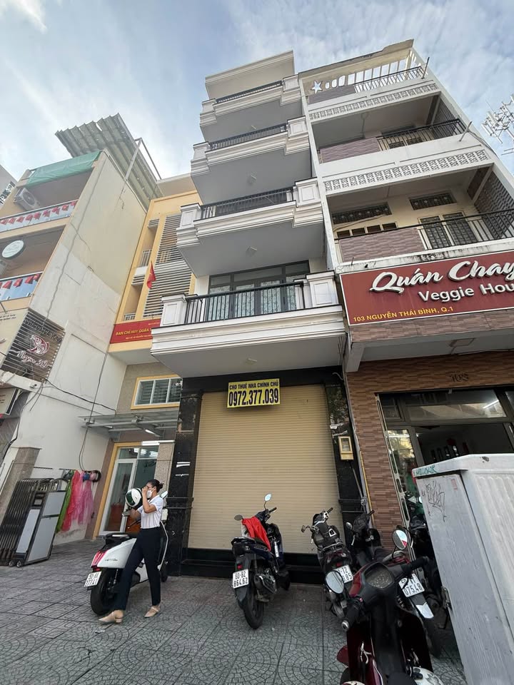 Cho thuê văn phòng đường Nguyễn Thái Bình, quận 1, 72m² - Nhà đẹp mới, giá thương lượng!