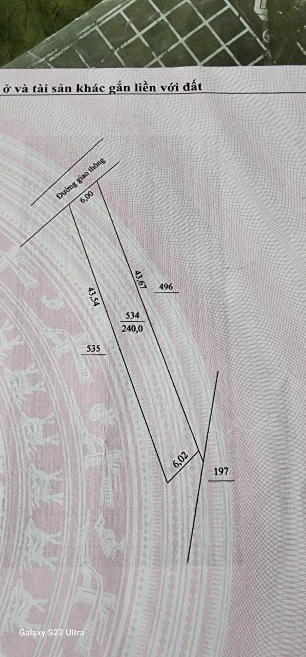 Đất thổ cư 240m² đường Tân Cương, Thái Nguyên - Giá 2.3 tỷ, vị trí đắc địa!