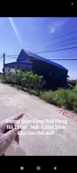 Đất thổ cư Dương Thôn, Cộng Hòa, Hưng Hà 136m² giá 1.2 tỷ - Cơ hội đầu tư tuyệt vời!