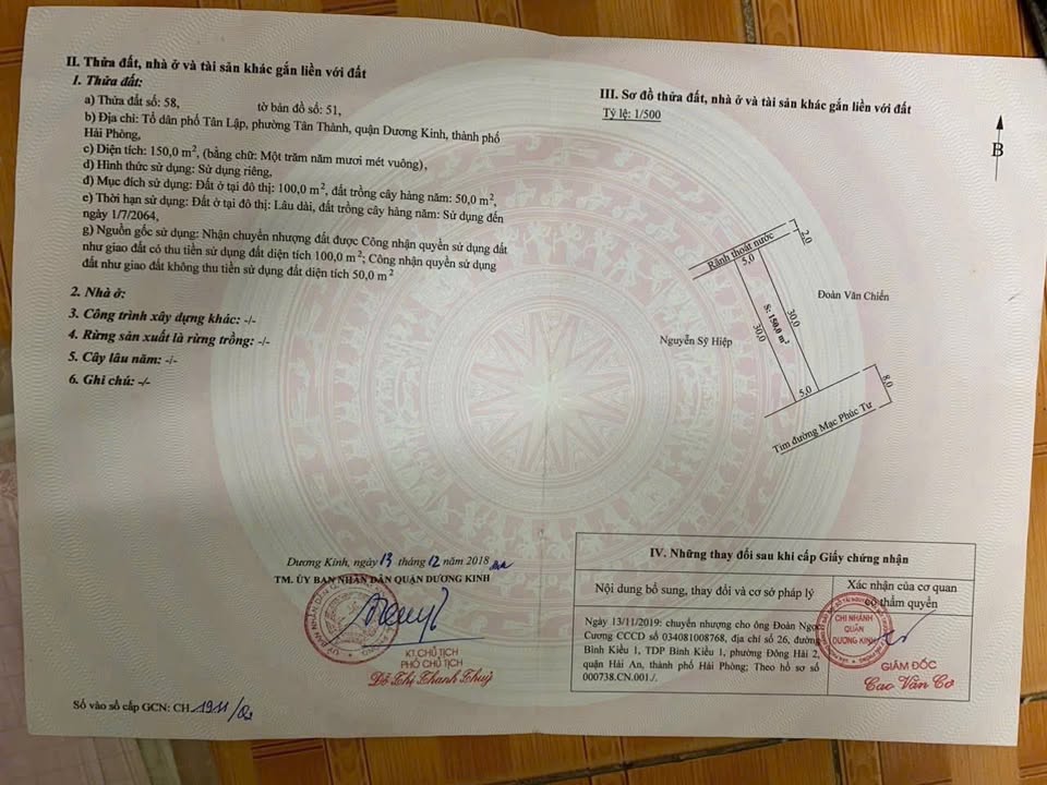 Đất mặt đường Mạc Phúc Tư, Tân Thành, 150m² giá 3.1 tỷ - Cơ hội đầu tư tuyệt vời!