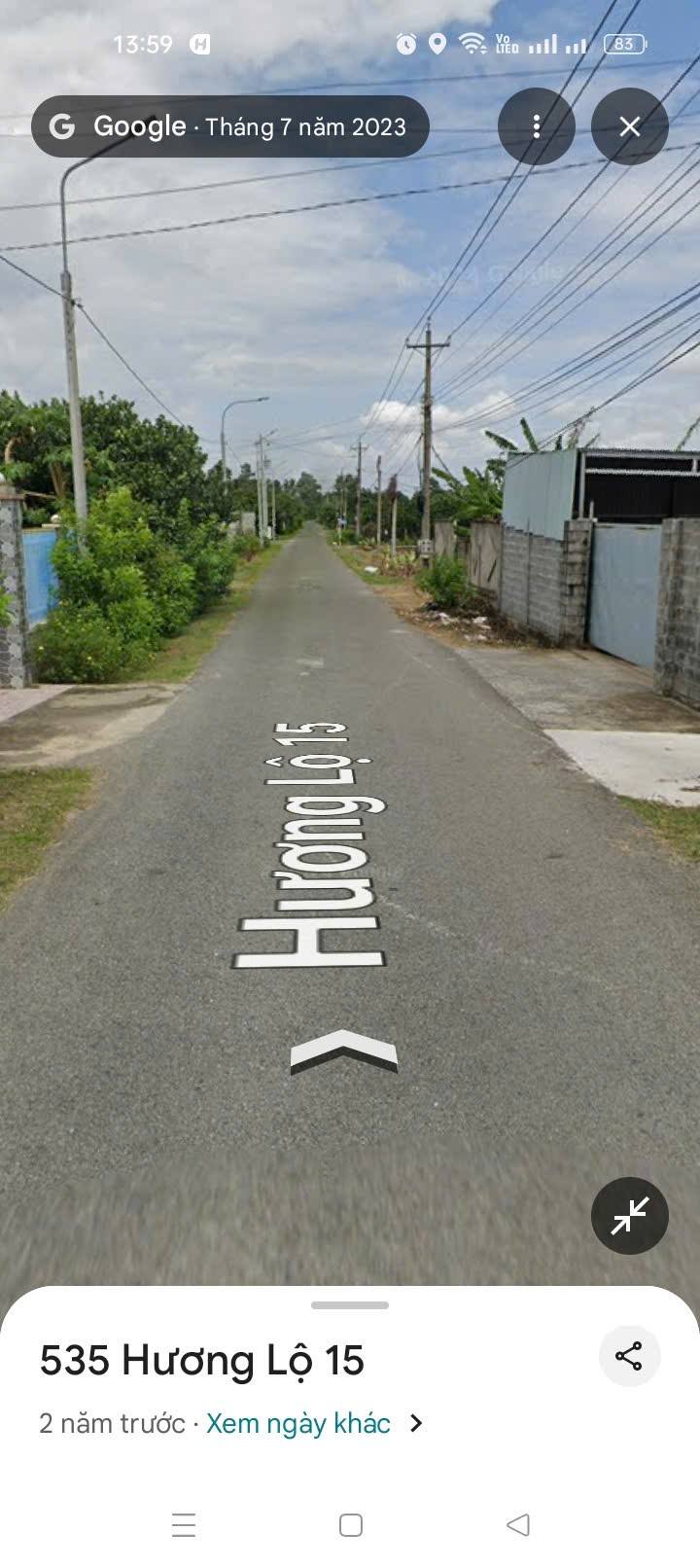 Đất thổ cư 85m² tại phường Tân Triều, Vĩnh Cửu - Giá 900 triệu, sổ đỏ chính chủ!