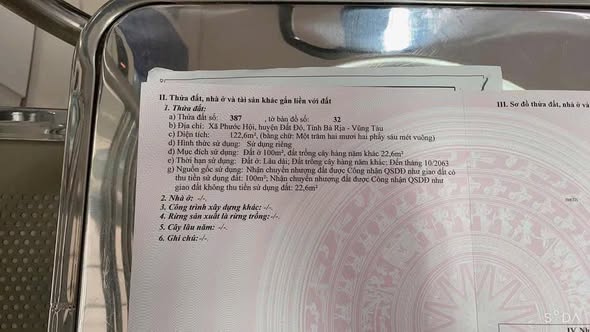 Đất nền Phước Hội 126m² giá 999 triệu - Vị trí gần chợ và trường học!