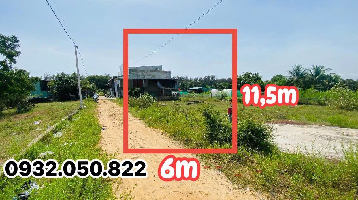 Đất nền Phan Rí Cửa 69m² giá 175 triệu - Cơ hội đầu tư hấp dẫn!