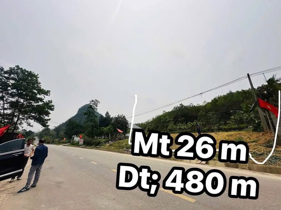 Đất thổ cư mặt đường 12B, 480m², Kim Bôi - Tiềm năng kinh doanh vượt trội!