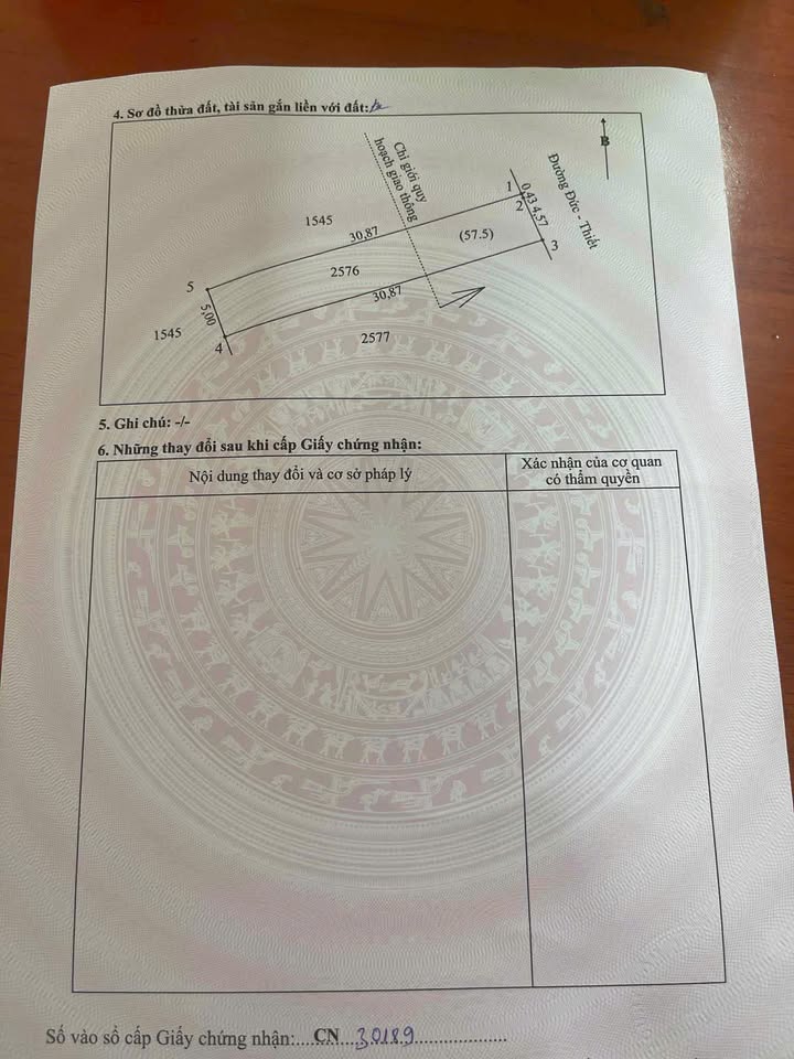 Đất mặt đường Đức Thiết Nghi Lộc 154m² giá 2 tỷ - Cơ hội đầu tư sinh lời!