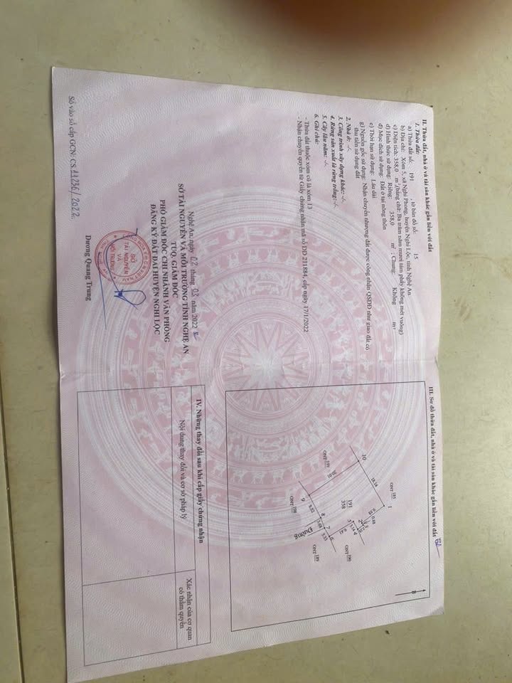 Đất nền phường Nghi Phong, TP. Vinh 358m² giá chỉ 8.x triệu/m² - Cơ hội đầu tư hấp dẫn!