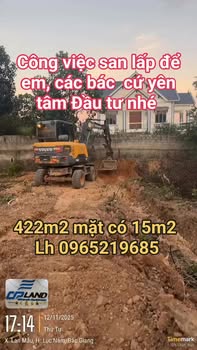 Đất nền Lục Nam Bắc Giang 422m² giá 2 tỷ - Tiềm năng đầu tư vượt trội!