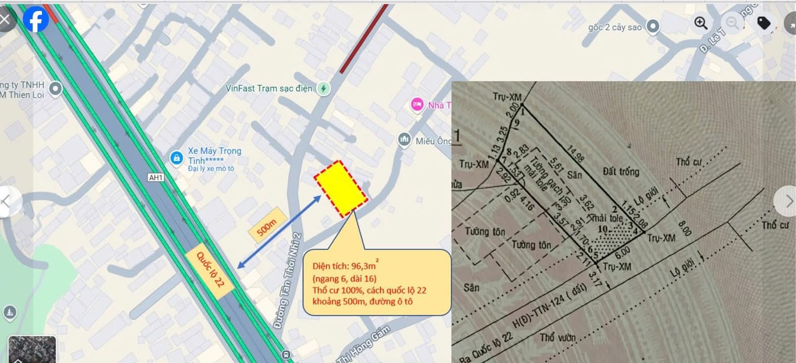 Đất Tân Thới Nhì 108m² giá 3.5 tỷ - Nở hậu, đầu tư sinh lời!