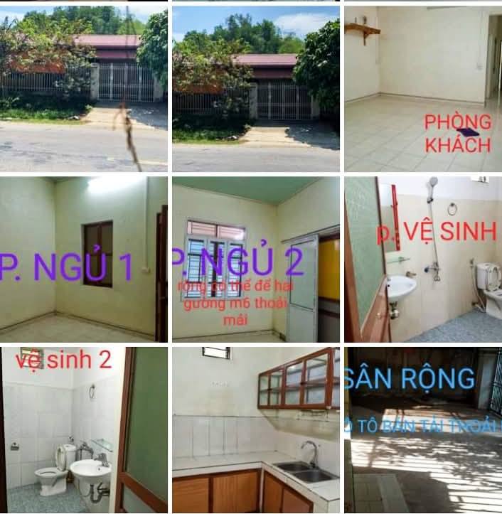 Nhà cho thuê tại phường Đồng Tiến, Hòa Bình - 2 phòng ngủ, sân ô tô, giá thỏa thuận