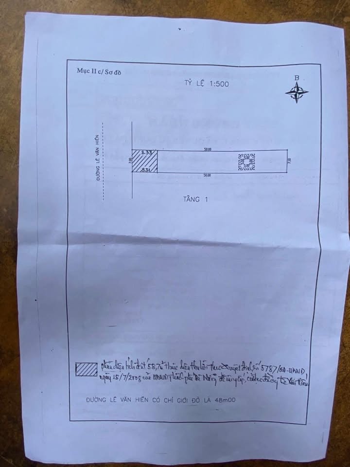 FrontHouse Lê Văn Hiến Đà Nẵng 190m² giá 13 tỷ - Vị trí đắc địa kinh doanh