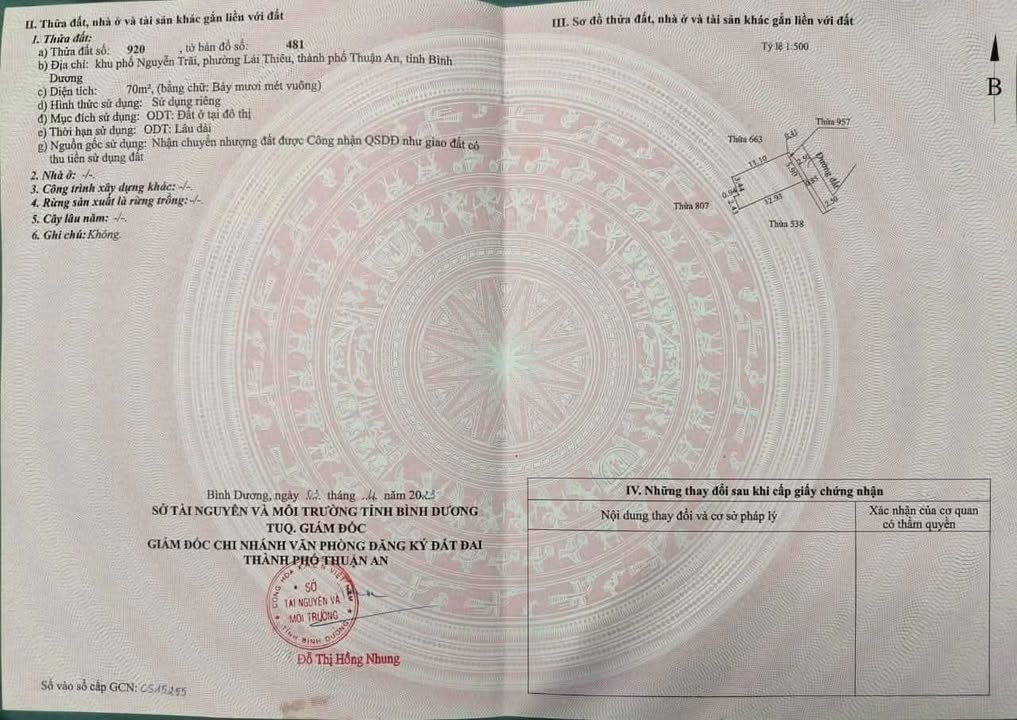 Kho Lái Thiêu 70m² giá 2.75 tỷ - Đầu tư sinh lời ổn định!