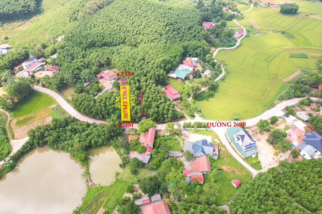 Đất nền Phú Bình 307m² giá 1.7 tỷ - Sổ hồng riêng, vị trí đắc địa!