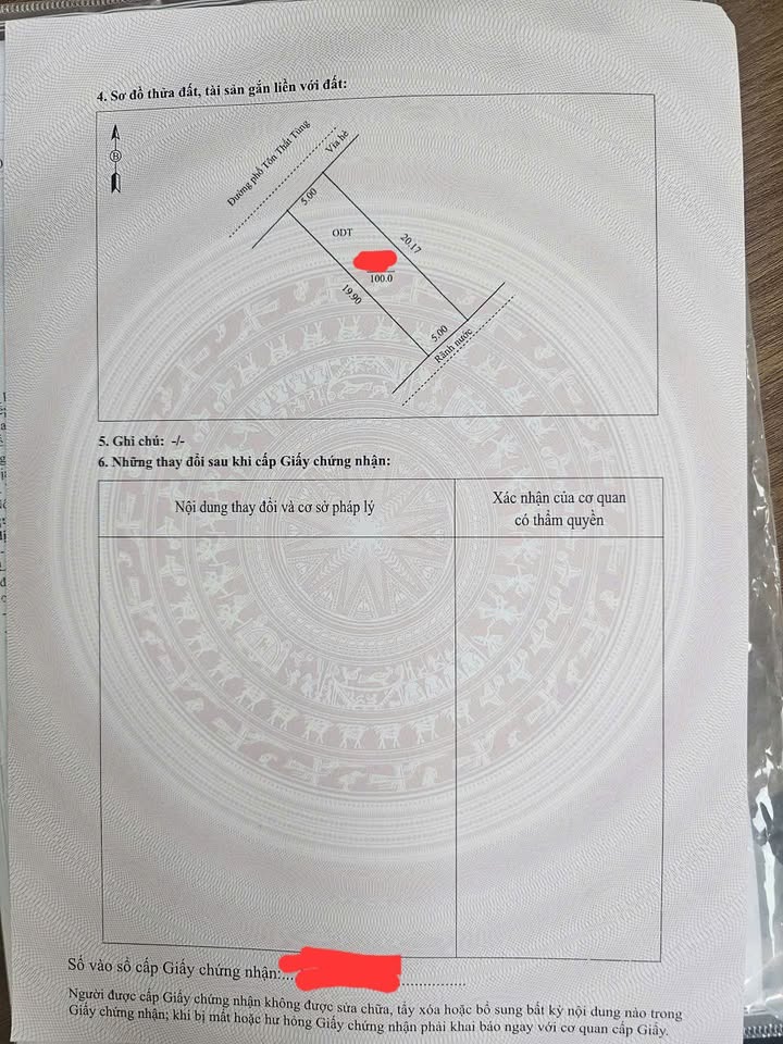 Đất nền Trần Phú, Việt Trì 100m² giá 4 tỷ - Khu vực kinh doanh sầm uất!