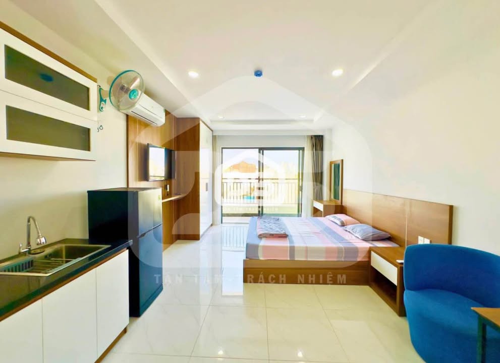Căn hộ cho thuê đường Lý Nam Đế Nha Trang 40m² - Full nội thất, giá tốt!