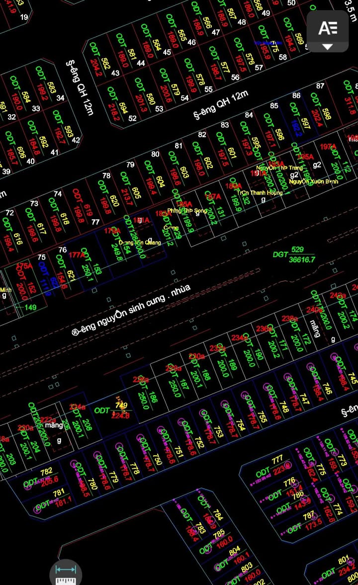 Đất kinh doanh đường Nguyễn Sinh Cung, Cửa Lò 200m² giá 12 tỷ - Cơ hội đầu tư sinh lời!