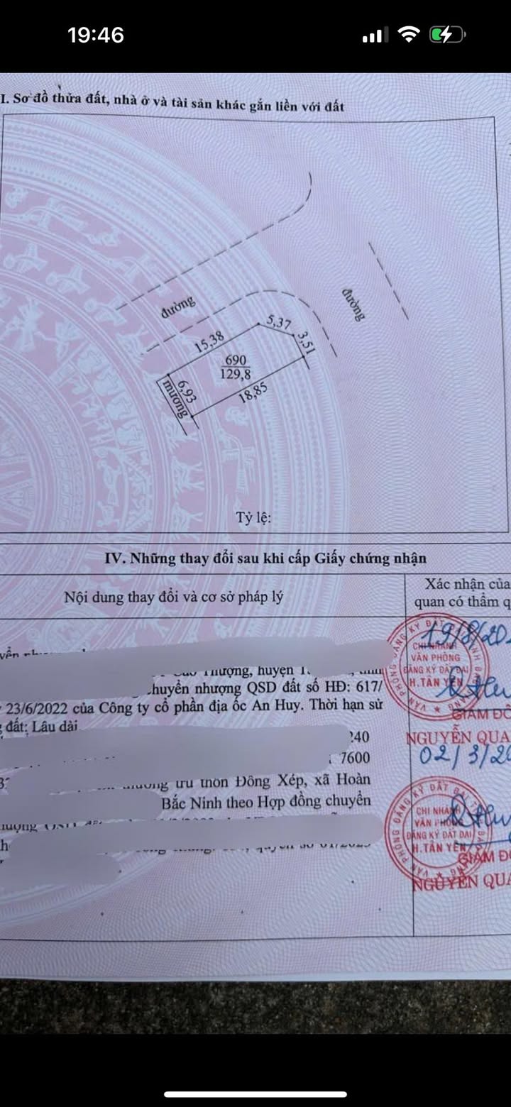 Đất nền góc KĐT An Huy, Cao Thượng, Tân Yên 126m² giá 6 tỷ - Cơ hội đầu tư hấp dẫn!