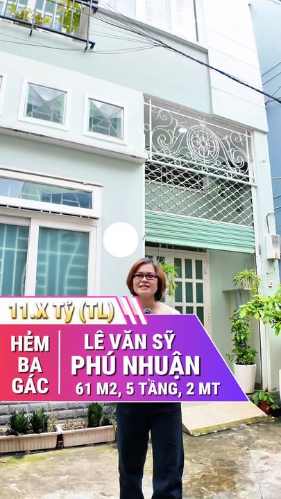 Nhà phố Phú Nhuận 61m² giá 11.2 tỷ - Thiết kế lệch tầng độc đáo!