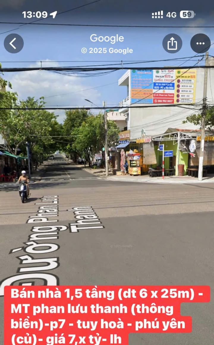 Nhà 1,5 tầng MT Phan Lưu Thanh, Tuy Hòa, 150m², Giá 7 tỷ - Cơ hội đầu tư hấp dẫn!