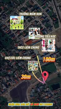 Đất nền Liêm Chung Phủ Lý 77m² giá 3 tỷ - Hai mặt thoáng an ninh tuyệt đối!