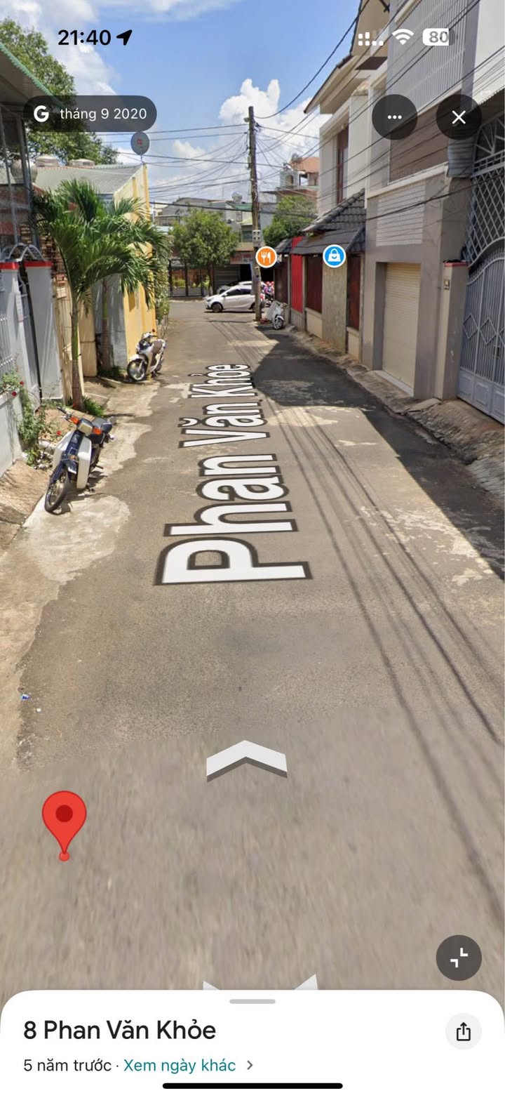 Nhà cấp 4 mặt tiền Phan Văn Khoẻ, Buôn Ma Thuột 103.4m² giá 5.5 tỷ - Đầu tư sinh lời ngay!