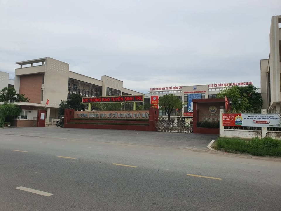 Bán đất đường Quang Tiến, phường Đại Mỗ, 117m² giá 23.4 tỷ - View hồ thoáng đãng!