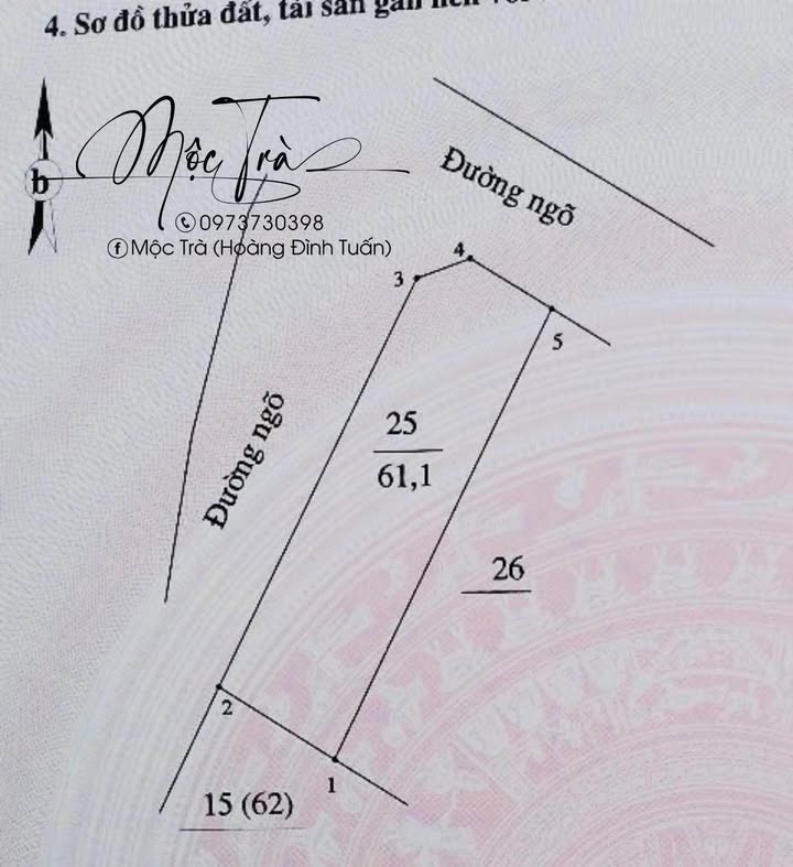 Đất 2 Mặt Tiền Phường Lương Văn Chi 60m² chỉ 800 triệu - Vị trí đẹp, kinh doanh thuận lợi!