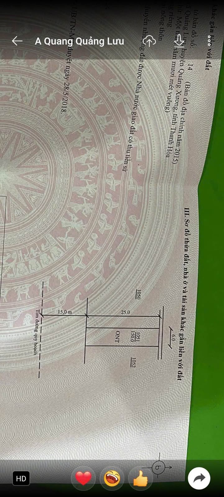 Đất nền Quảng Lưu 150m² giá chỉ 1 tỷ - Cơ hội đầu tư hấp dẫn!