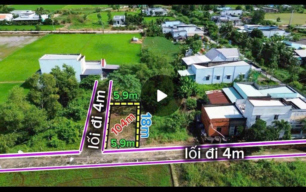 Đất nền thổ cư 104m² xã Tân Lân giá chỉ 550 triệu - Đầu tư sinh lời ngay!