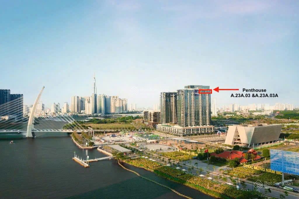 Penthouse Opera Thủ Thiêm 450m² giá 180 tỷ - Thiết kế đẳng cấp, hồ bơi riêng!