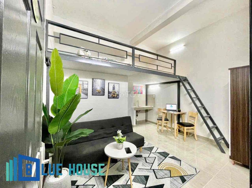 Căn hộ Gác Cao Full Nội Thất 30m² giá 3.7 triệu - Phù hợp cho gia đình và người đi làm!