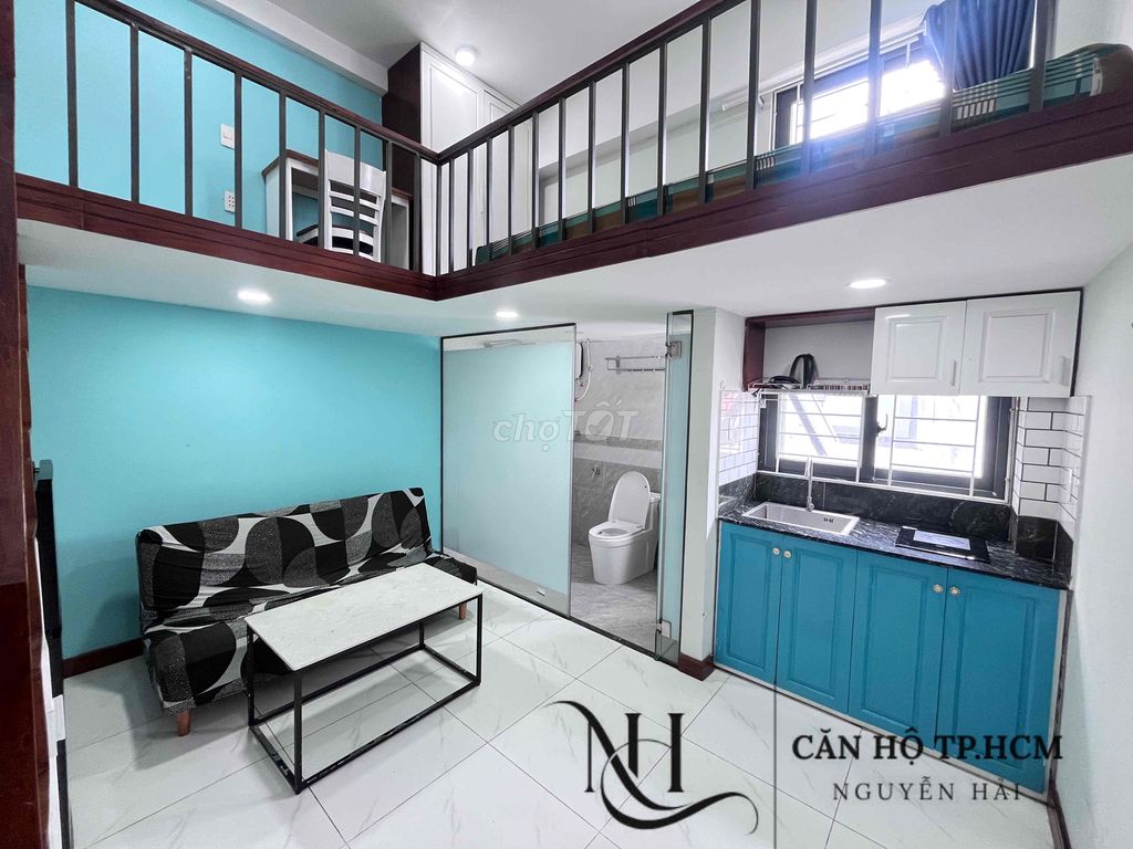 Phòng trọ gác cao 30m² tại Quận 7 - Giá chỉ 4.7 triệu - Nội thất mới và cho nuôi pet!