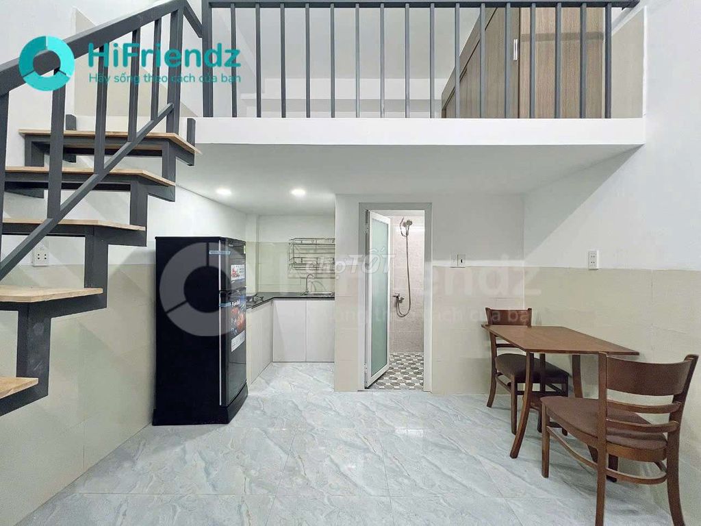 Cho thuê phòng trọ gác cao tại Hàng Tre, Quận 9 - Đầy đủ nội thất, chỉ cần xách vali vào ở!