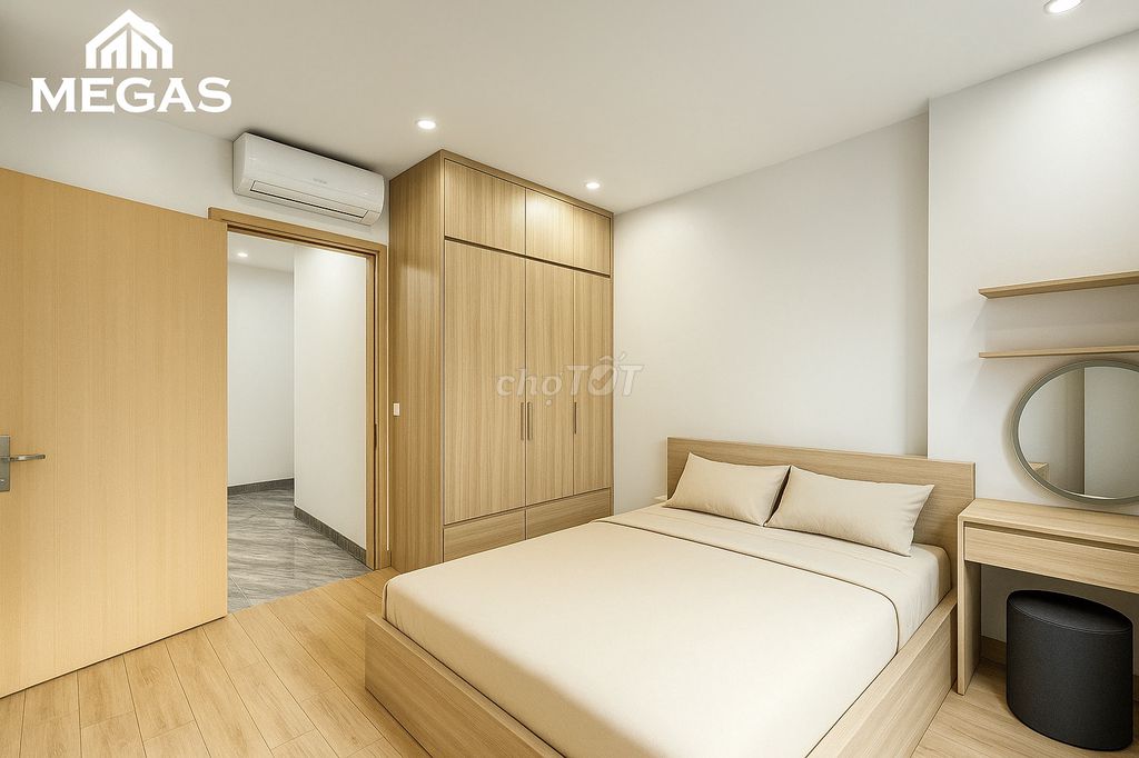 Căn hộ 1N1K Trung Kính 60m² giá 10.5 triệu - Thiết kế hiện đại, đầy đủ nội thất!