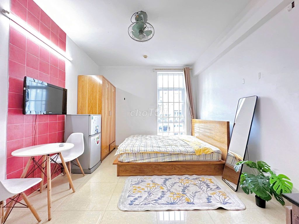 Cho Thuê Studio Đường Phan Chu Trinh Bình Thạnh 30m² - Thiết Kế Sang Trọng, Full Nội Thất