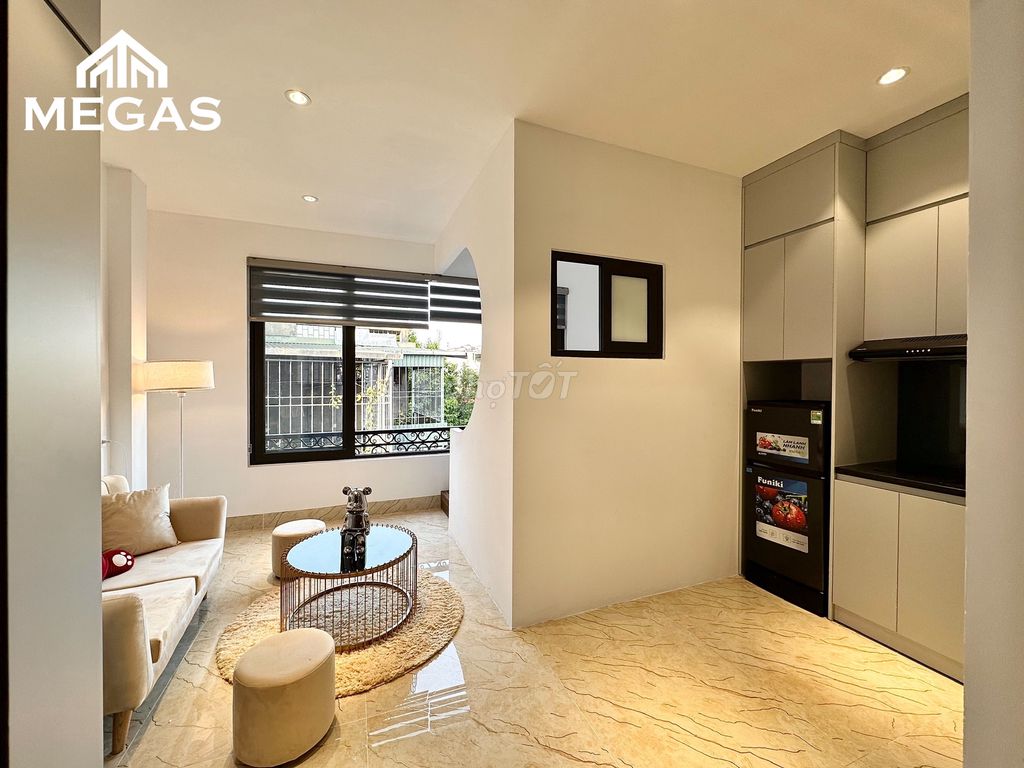 Cho thuê studio Đội Cấn 40m² giá 6.8 triệu - Full nội thất mới tinh